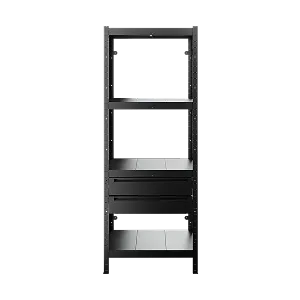 Стеллаж с двумя выдвижными ящиками REL.6235