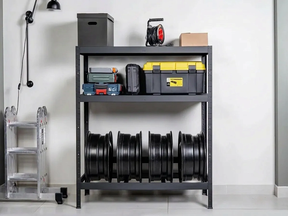 Как хранить диски: практичные советы по 
хранению дисков в гараже, доме или на складе