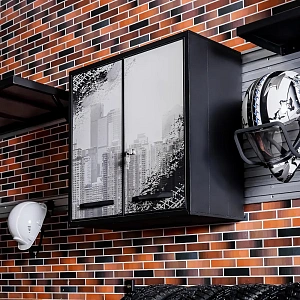 Шкаф модульный настенный